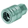 Plug-in coupling series ST4 - socket - galvanized steel - DN 19 - internal thread - PN 250