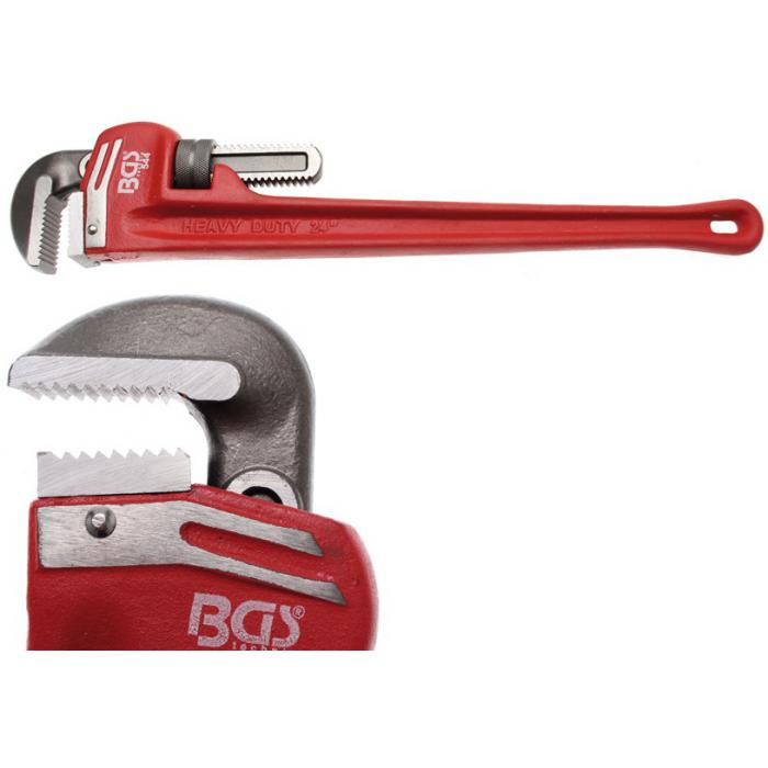 Pipe wrenches - for one-handed operation - Length 250 to 600 mm - Opening 6 and 64 mm