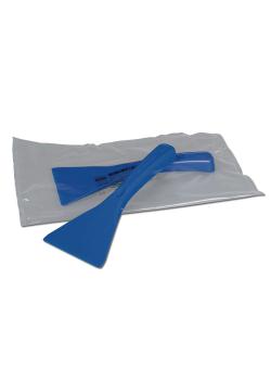 Schaber - für Lebensmittel - SteriPlast - Farbe blau - (L x B) 200 x 80 mm - Pack á 10 Stk.