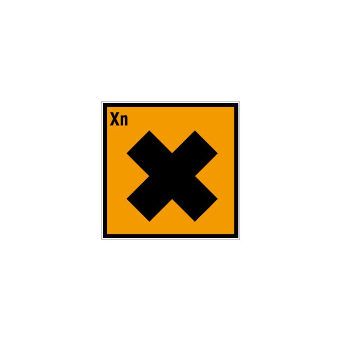 Hazardous material sign "Harmful" - 50 mm to 400 mm