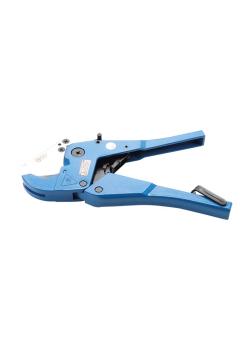 Professional cable pipe cutter with ratchet function - for plastic pipes up to Ø 35 mm