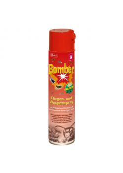 Fly and Wasp Spray Bomber - Content 600 ml - active ingredient Chrysanthemum cinerariaefolium extract, piperonyl butoxide