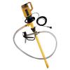 Drum pump for acids and alkalis - delivery rate 85 l / min. - with 2 m PVC fabric hose - pipe Ø 41 mm - motor 230 V - immersion depth 100 cm or 120 cm