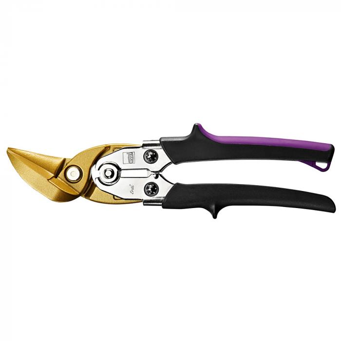 Ideal scissors HSS-TiN - cutting length 33 mm - sheet thickness 1.2 mm - total length 260 mm
