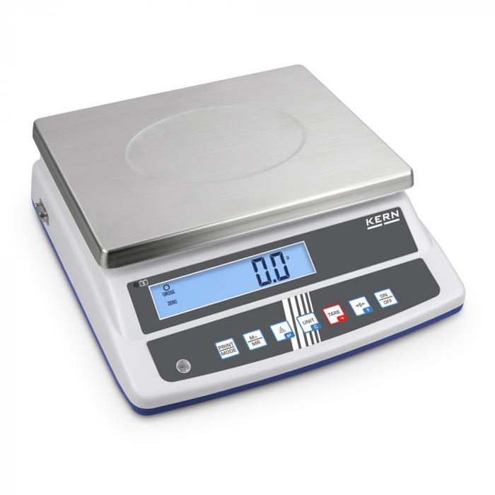 Balance de table - Modèle FCD - Etendue de pesée 3 à 30 kg - Précision de lecture 0,1 à 1 g