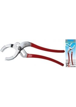 Armature and siphon pliers - adjustable in 4 stages - length 230 mm - with transparent protective jaws to protect against scratching \ n