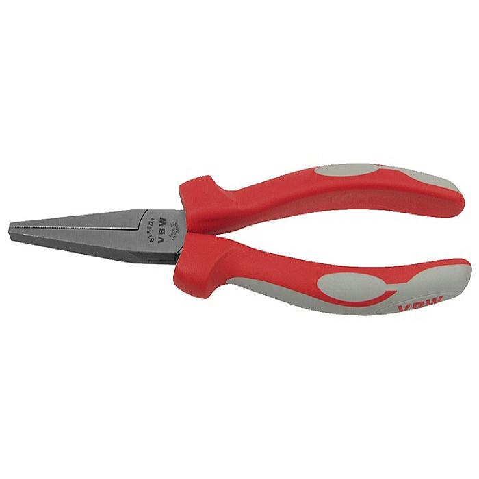 Flat nose pliers - length 140mm / 160mm - with long jaws