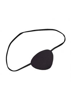 Eyepatch - with elastic - black