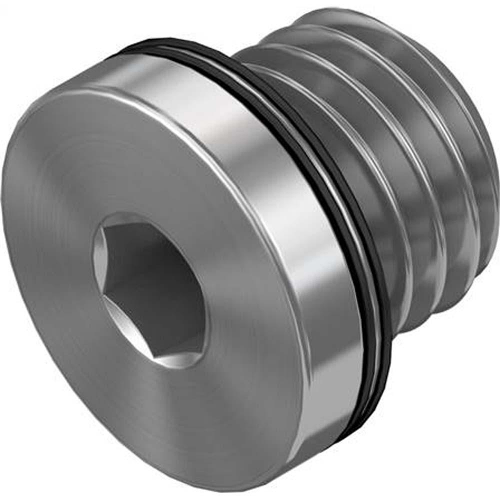 FESTO - B - Tappi di chiusura - alluminio o acciaio - con anello di tenuta - da M3 a M7 o da G 1/8" a G1" - PU da 1 a 100 pezzi - Prezzo per PU