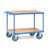 Table trolley - 400-500 kg capacity - with 2 shelves