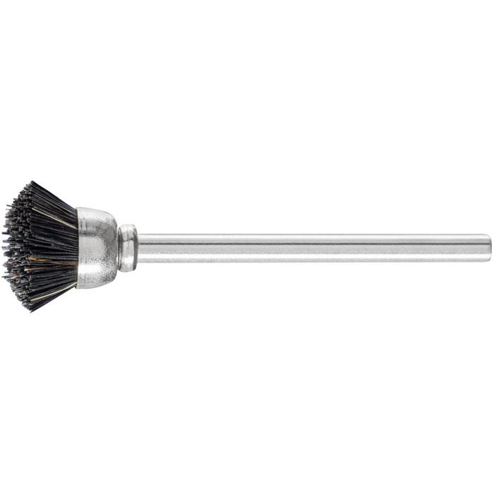 Pot brush - PFERD - Brush Ø 15 or 18 mm - with black natural bristles