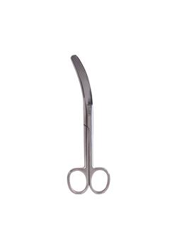 Umbilical cord scissors OP - curved - length 16 cm