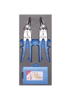 Tool Tray - Step Drill-Shears - 1/3 drawer size - 5 pcs.