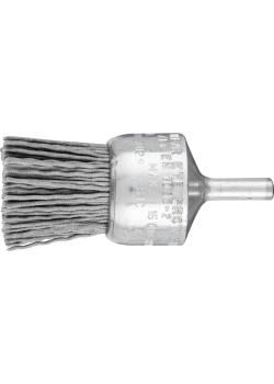 PFERD brush brush PBU with shaft - plastic trim silicon carbide (SiC) - untangled - outer-ø 10 to 30 mm - trim material-ø 0.90 mm - pack of 10 - price per pack
