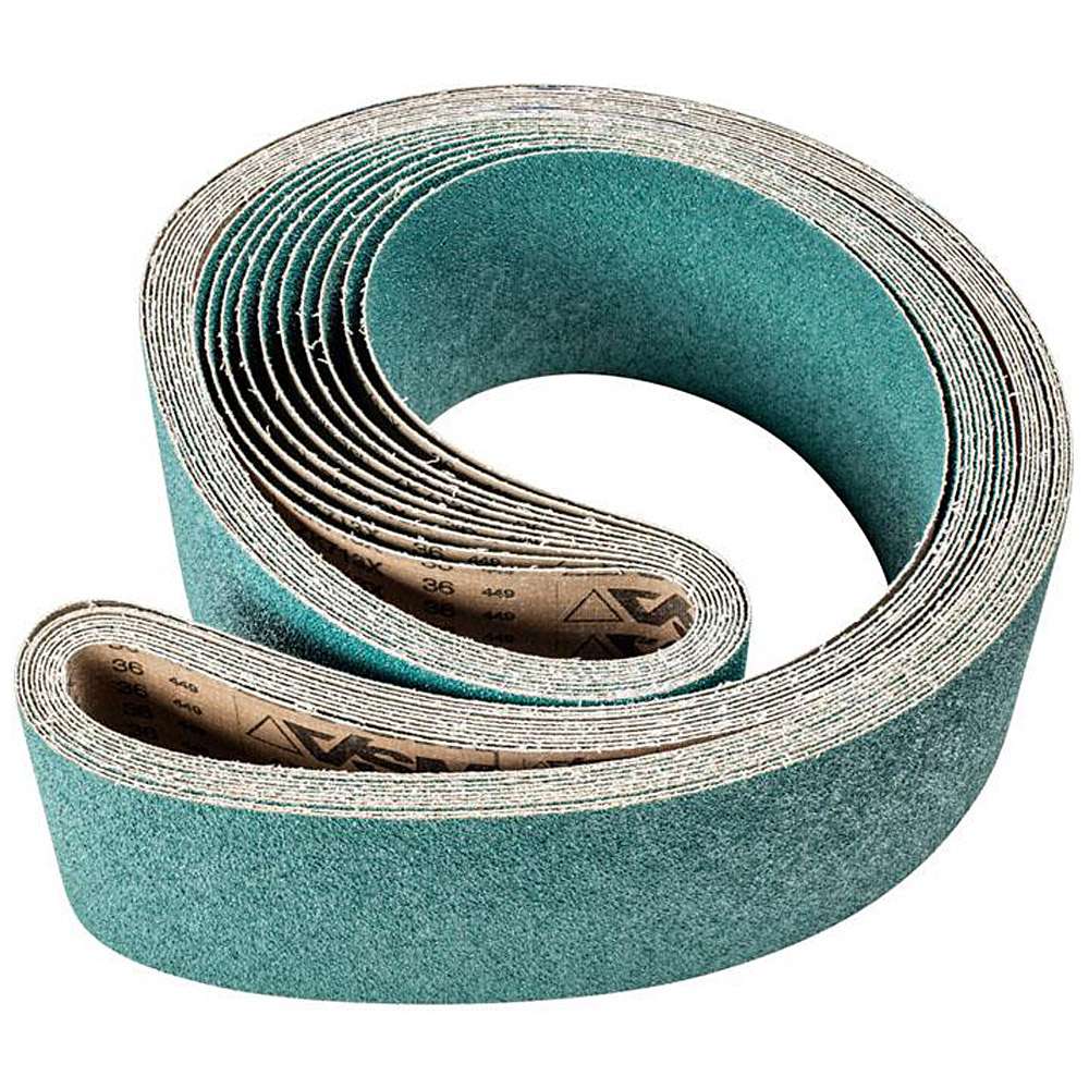 Sanding belt - PFERD - Zirconia Z - grain size 24 to 120 - various dimensions.