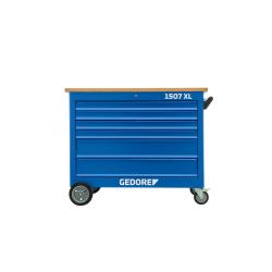 Gedore mobile workbench - mobile workbench - 6 drawers - total load capacity 1000 kg - with 308-piece tool assortment