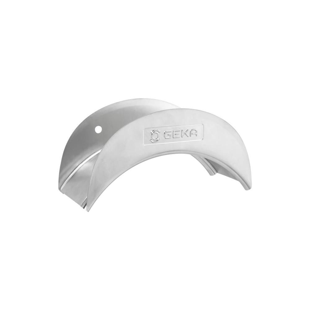 GEKA® - veggslangeholder - stålplate - galvanisert eller sølv pulverlakkert - pakke med 1 stk - pris pr.