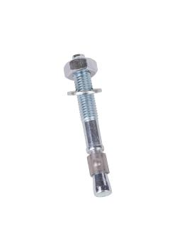 Ground anchor for safety railings - galvanized steel - length 85 mm - Ø 10 mm