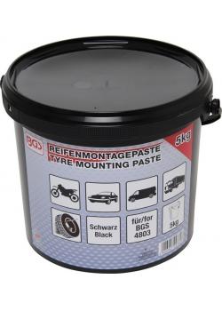 Reifenmontagepaste - farge svart - ikke runflat-dekk - 5 kg