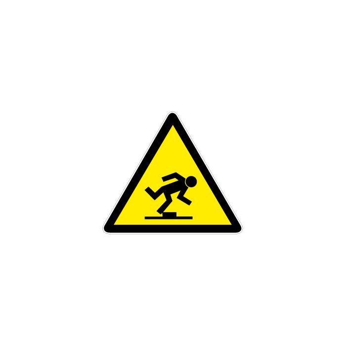 Warning Sign "Trip hazard" - joint length 5-40 cm