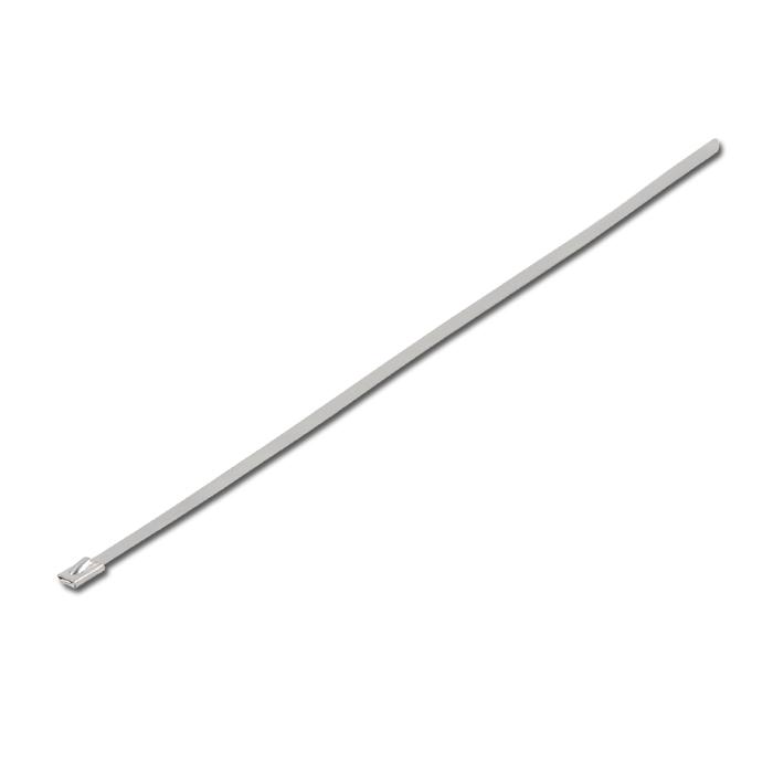 Buntband i rostfritt stål - Mått (L x B) 197 till 1020 x 7,96 mm - Material AISI 304