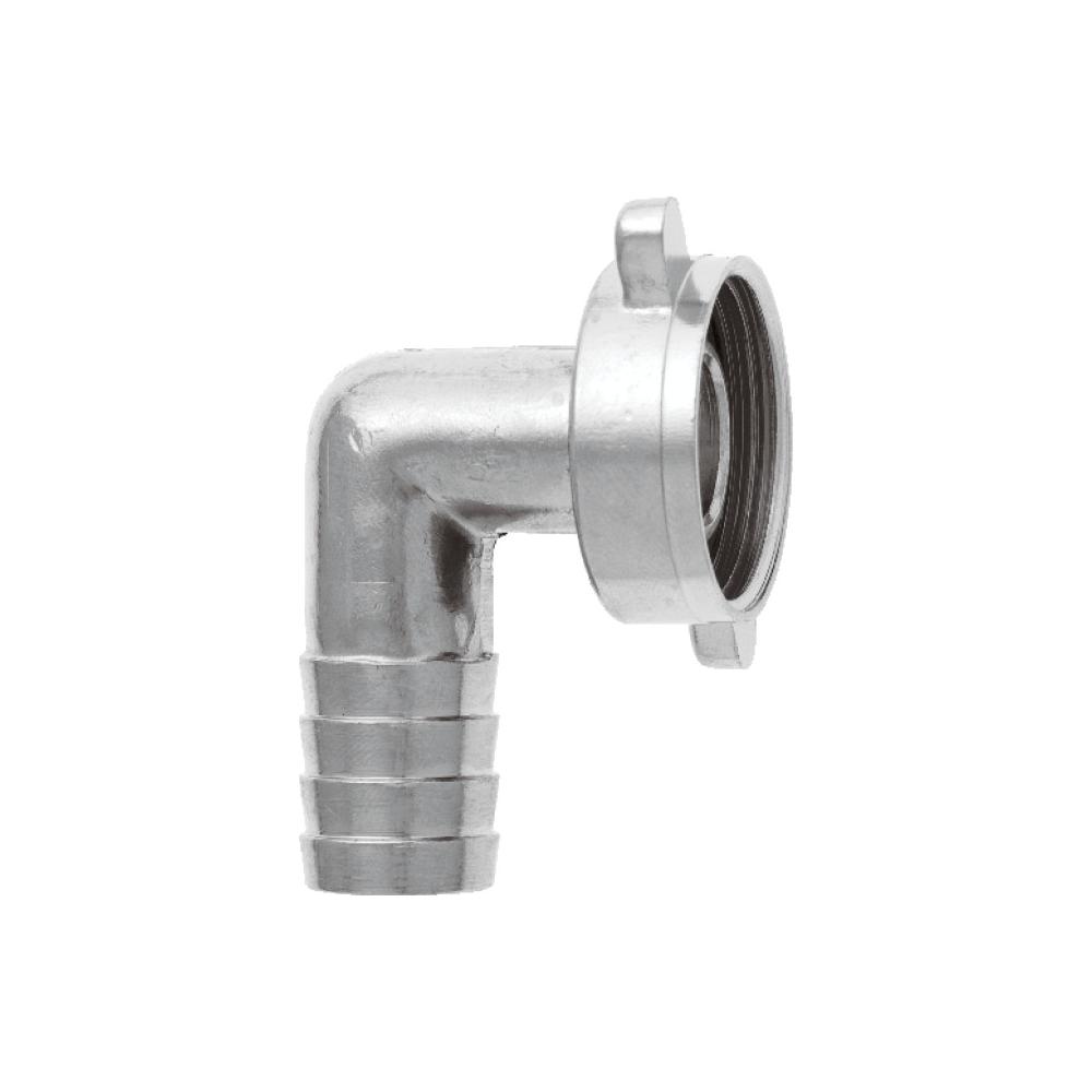 GEKA® 2/3 elbow hose fitting 90° - chrome-plated - female thread G3/4 or G1 on hose size 1/2 or 3/4" - price per piece