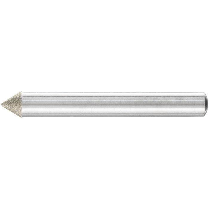 Schleifstift - PFERD - Diamant - Schaft-Ø 6 mm - Spitzkegelform