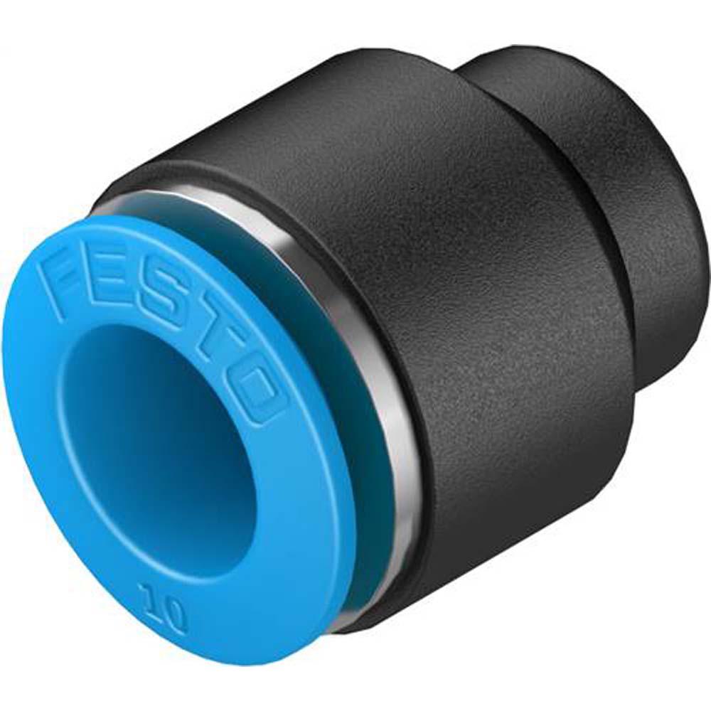 FESTO - QSC - Tappo a pressione - Ø esterno del tubo da 4 a 12 mm - Misura standard - Posizione di montaggio a piacere - Confezione da 10 pezzi - Prezzo per confezione