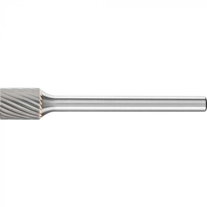 PFERD HM-Frässtift - Zylinderform ZYA ohne Stirnverzahnung - Z5 - Frässtift-Ø 2 bis 6 mm - Schaft-Ø 3 mm und Langschaft-Ø 3 mm