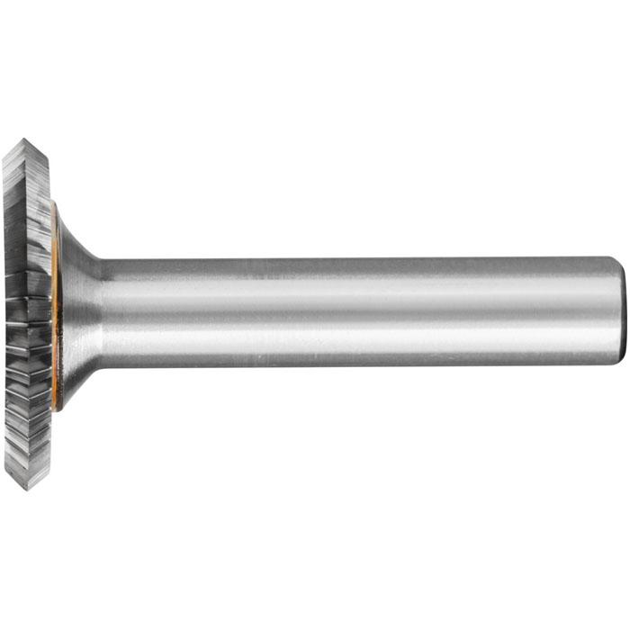 Frässtift - PFERD - Hartmetall - Schaft-Ø 8 mm - Scheibenform N - Zahnung 3