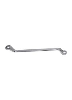 Double box wrench - deep cranked - twelve-sided - various widths across flats
