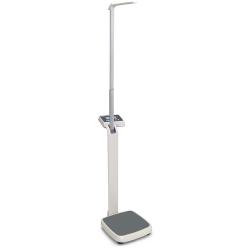 Personal scale - MPE 200K-1HEM - with body height measuring device - weighing range max. 250 kg - readability 100 g - with medical and calibration approval - weight approx. 12 kg
