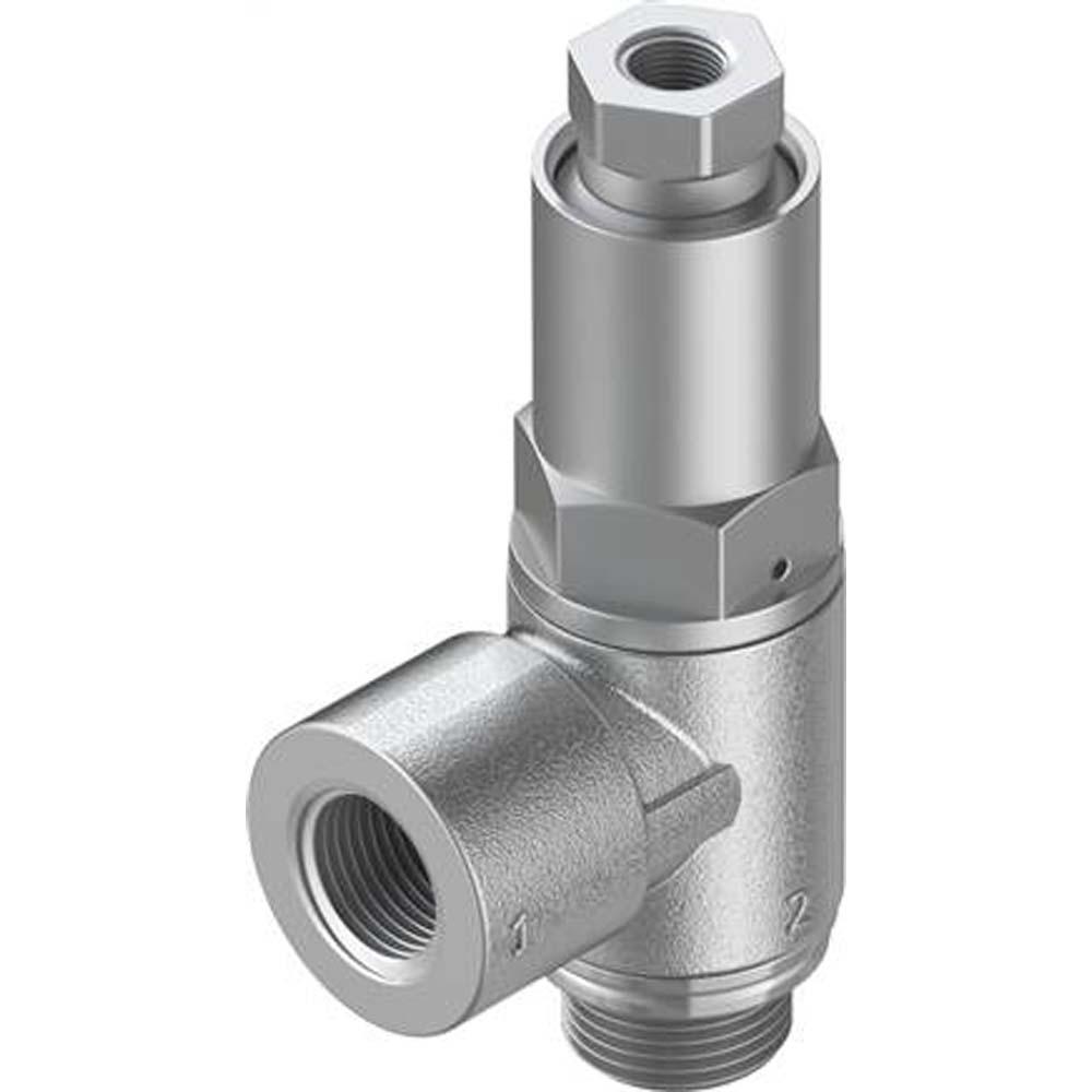 FESTO - Gecontroleerde terugslagklep HGL-B - ontgrendelbare terugslagfunctie - G 1/8 tot G 1/2 - prijs per stuk