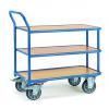 Table trolley - with 3 floors - 400 kg