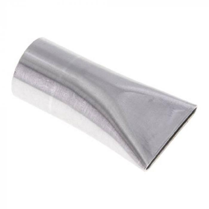 Platt munstycke - aluminium - för kylvätskeslang