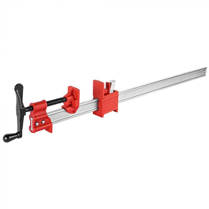 Door clamp TL I profile - span 600 to 1800 mm - jaw dimensions 48 x 53 mm