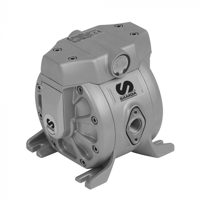 SAMOA Diaphragm pump DF50 - Housing stainless steel - Diaphragm PTFE - various Balls - flow rate 50 l/min - 1/2" BSP