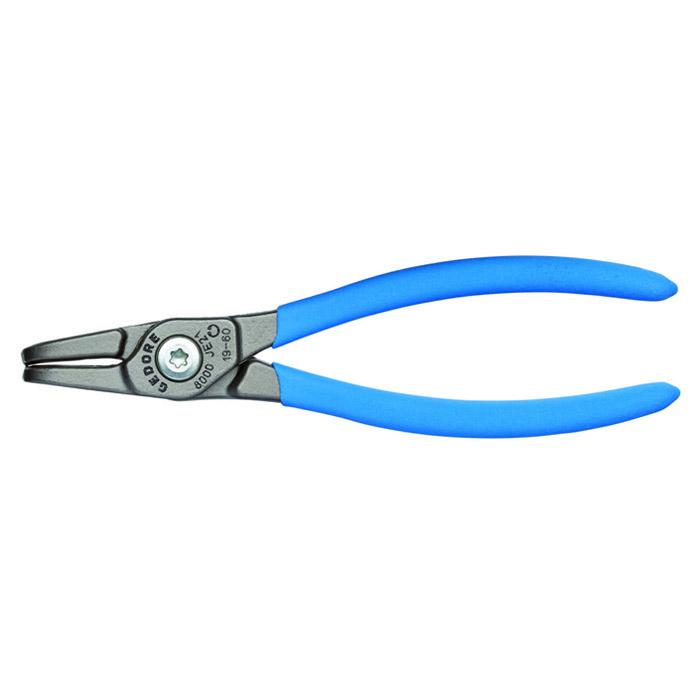 Assembly pliers - for inner locking rings - 90 ° angled - Form D