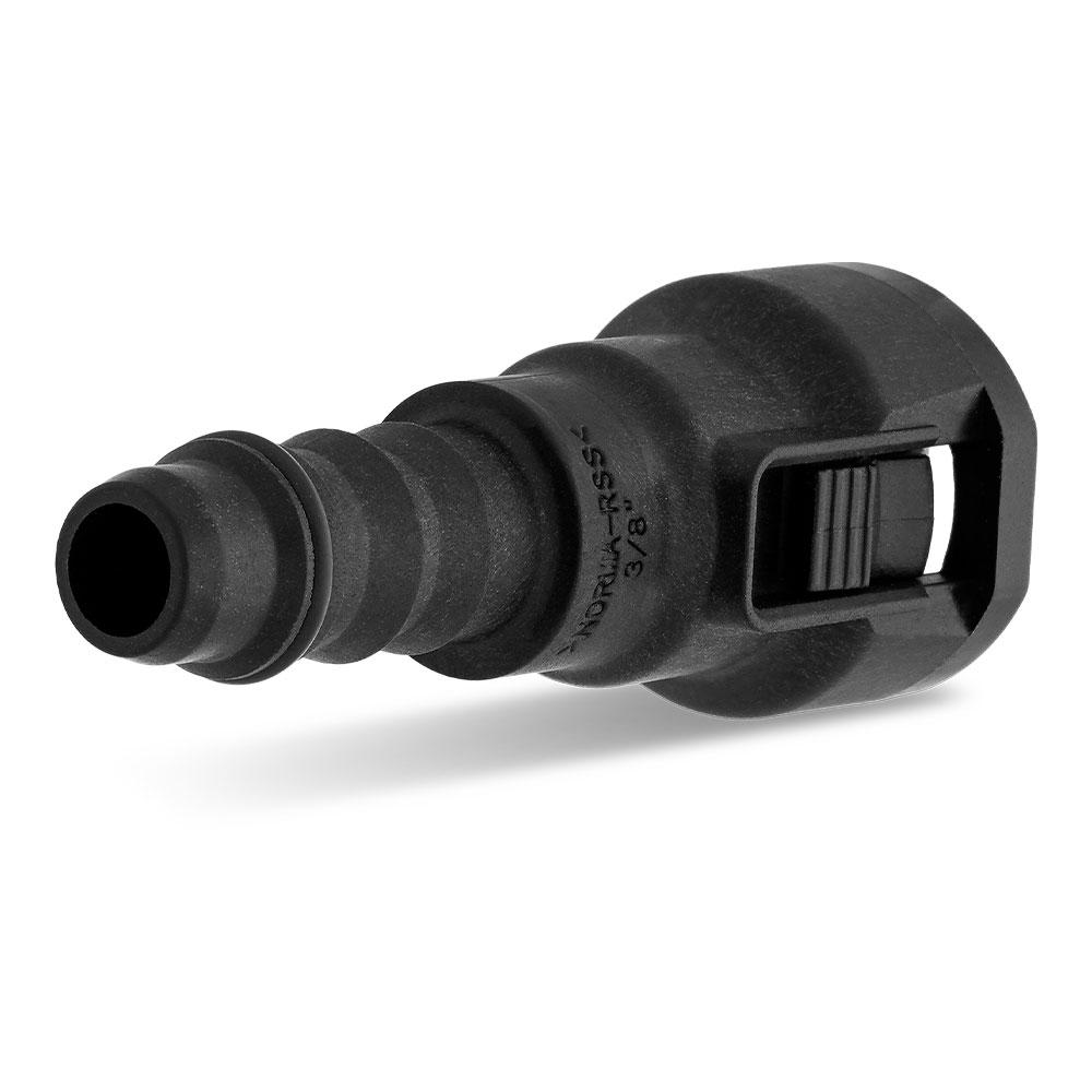 Plug connector NORMAQUICK® S - straight - PA12-GF50 - NW 1/4" to 5/8" - PU 50 or 100 pieces - Price per piece