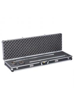Instrument / måleinstrument kuffert ALUPLUS Protect C 120 - med skumindlæg i låget - ydre mål (B x D x H) 1,205 x 370 x 125 mm