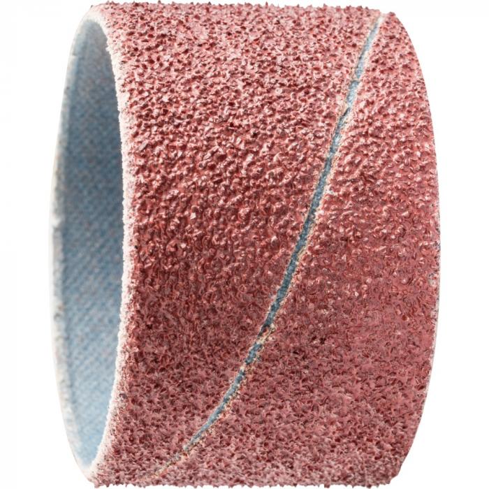 Manchons abrasifs PFERD KSB - oxyde d'aluminium A - forme cylindrique - diamètre 45 mm - granulométrie 40 à 60 - lot de 10 - prix du pack