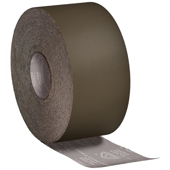 Abrasive cloth roll KL 385 JF - width 115 mm - roll 5 m - grit 60 to grit 320 - price per roll