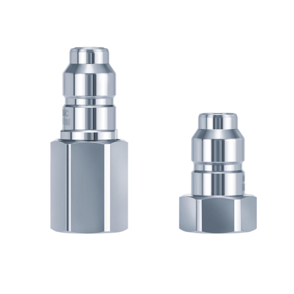 Schnellkupplung mit Stecker KKA - ohne Rückschlagventil - IG Rc 1/8" bis 3/4" - Baugröße 1/8 bis 1/2 - Preis per Stück