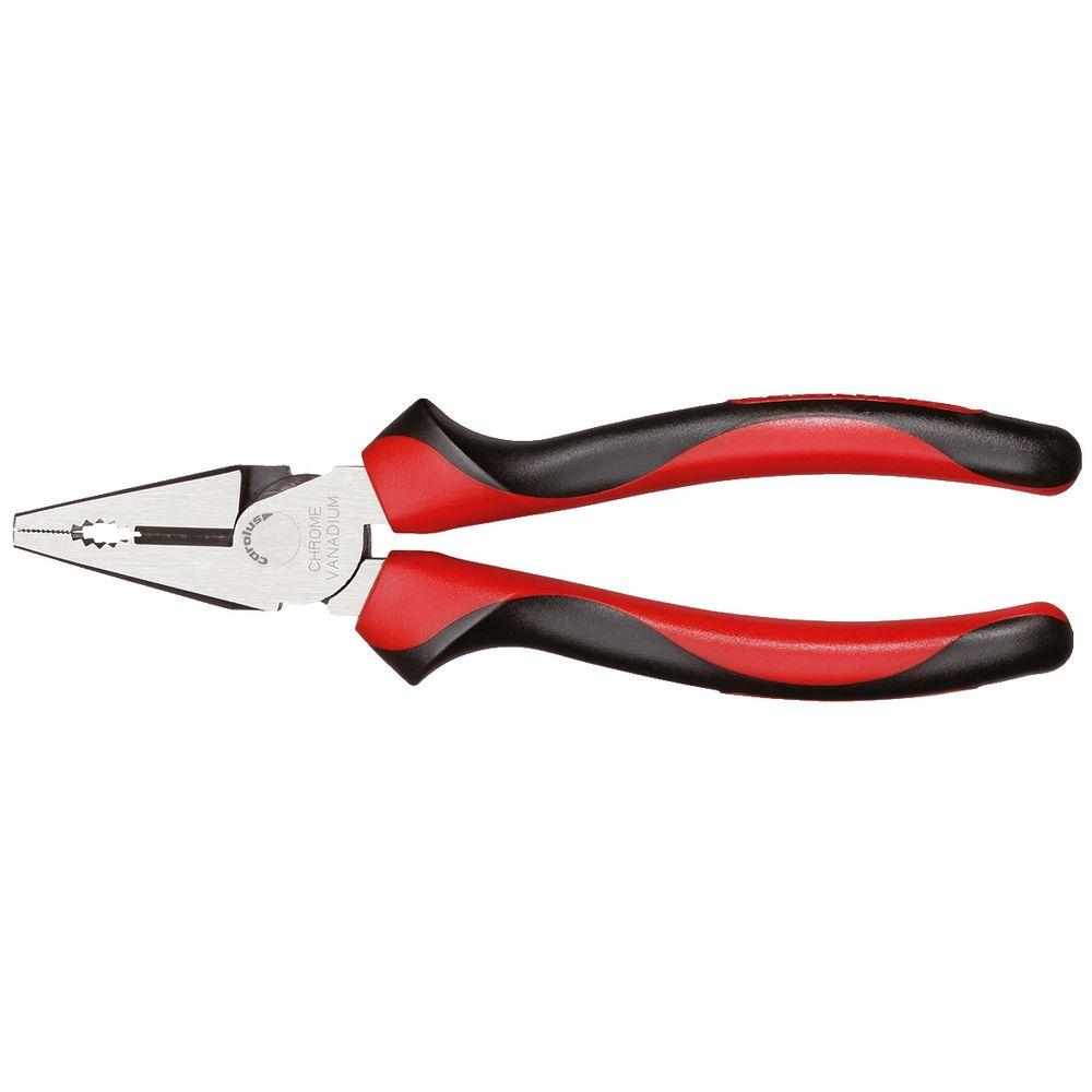 Gedore red combination pliers - with flat jaws - length 180 and 200 mm - price per piece