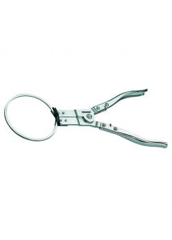 Piston ring pliers - with prism holder - special steel - 60-160 mm