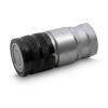Flat-Face ST-3FF socket - chrome-plated steel - DN 10 - size 2 to 6 - BSP internal thread - according to ISO 16028