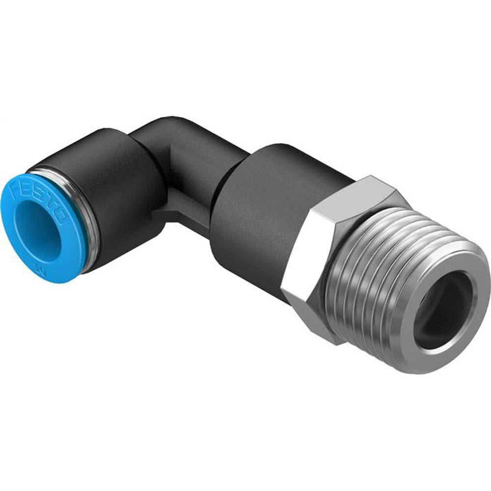 FESTO - QSLL - Push-in L-fitting - Standard size - Nominal size 2.8 to 13 mm - PU 1/10 pieces - Price per piece or PU