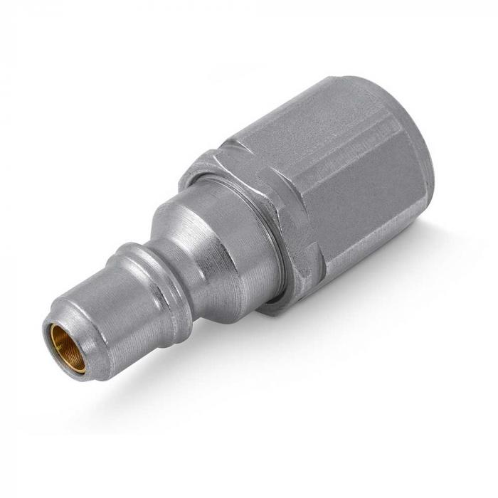 Plug-in koppling - plugg - stål - DN 6 till 25 - invändig gänga G 1/4 "till G 1" - PN upp till 300 - inklusive säkerhetslås