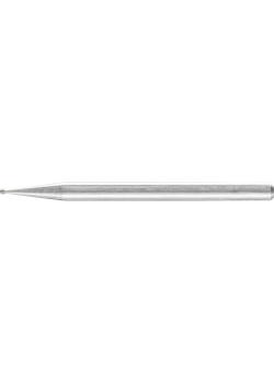 PFERD Diamant-Schleifstift - Kugelform KU - Korngröße D 64 und D 91 - Außen-ø 1,0 bis 5,0 mm - Schaft-ø 3 mm - VE 5 Stück - Preis per VE