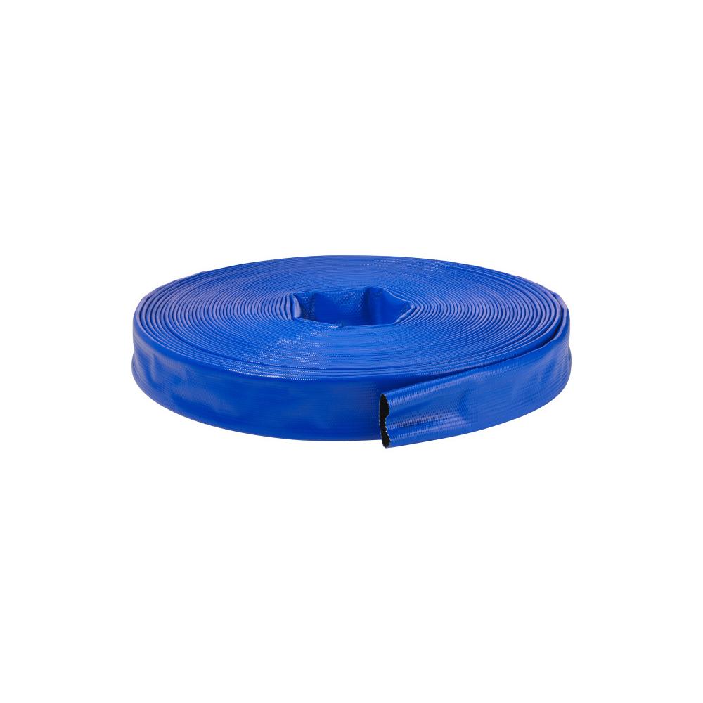 GEKA® - platt slang - PVC - slangstorlek 2" till 4" - 8 bar - längd ca 50 m - pris per rulle